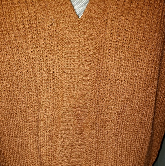 Rusty pumpkin color Forever 21 sweater. - Picture 5 of 5